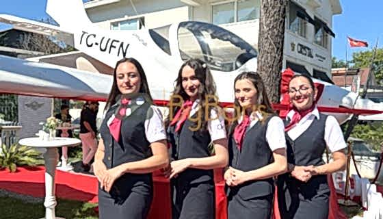 Kuaför Açılış Organizasyonu | Uçak Çekiliş Lansmanı | San Kuaför